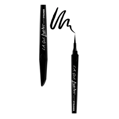 Delineador de Ojos Matte Line Art Intensive Black Larga Duración 0.4ml L.A Girl
