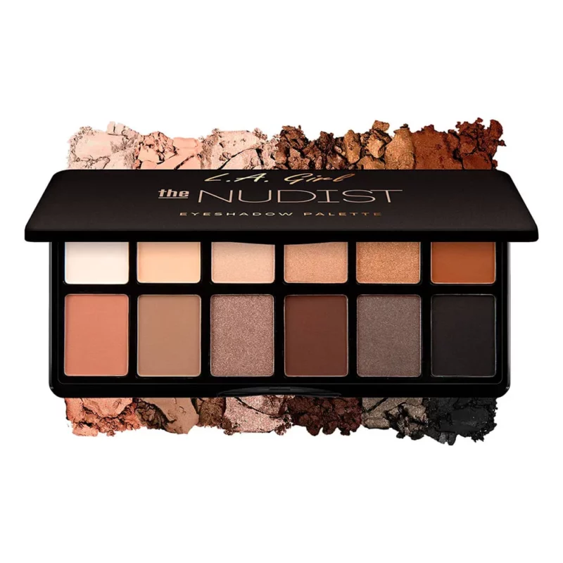 Paleta de Sombras The Nudist Larga Duración 12gr L.A Girl