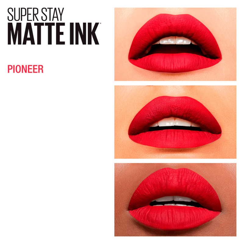 Labial Superstay Matte Ink 0.34 Fl Oz Tono Pioneer Maybelline - Image 2