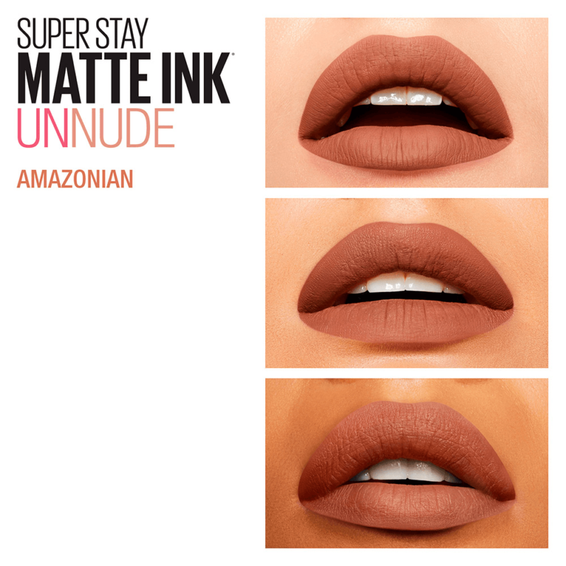 Labial Líquido Maybelline Ny Matte Ink Amazonian - Image 3