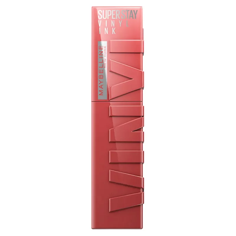 Labial Líquido Súper Stay Vinyl Ink Tono Peppy 4.2ml Maybelline
