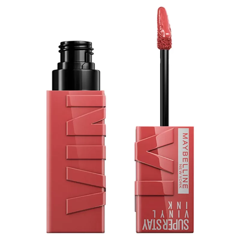 Labial Líquido Súper Stay Vinyl Ink Tono Peppy 4.2ml Maybelline - Image 2