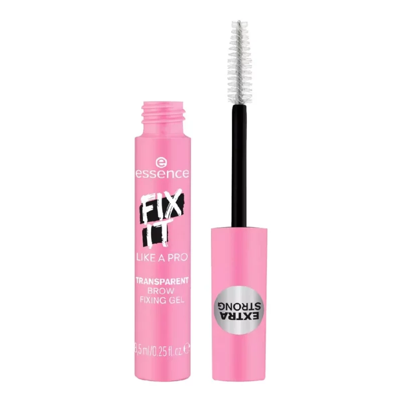 Gel Fijador De Cejas Essence Trasnparente Fix It Like A Pro 8.5ml