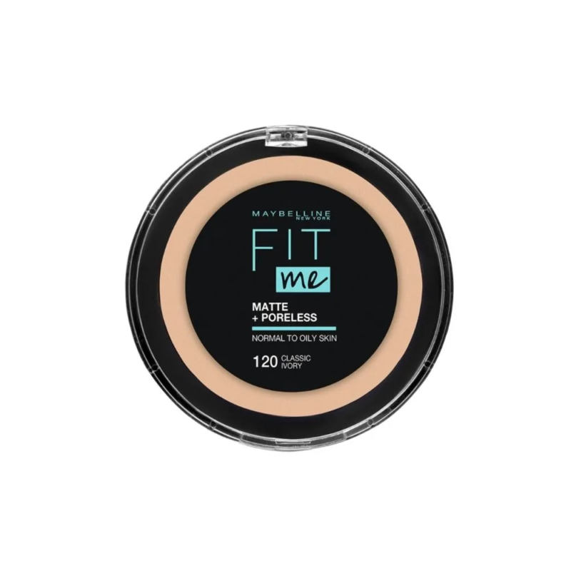 Polvo Fit Me Matte + Poreless 0.30 120 Classic Ivory Maybelline