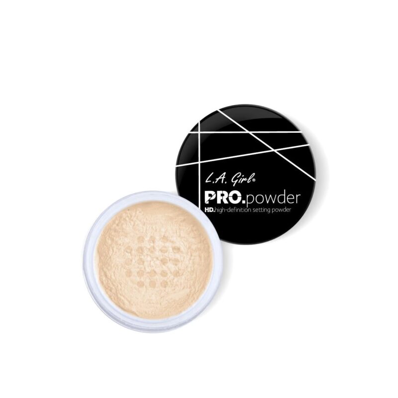 Polvo Pro Setting Powder Banana Yellow Larga Duración 5gr L.A Girl